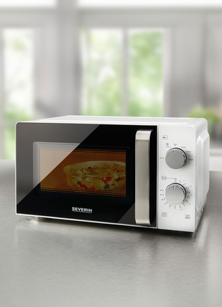 Küchengeräte - Severin MW7885 Mikrowelle Solo – Farbe WEISS Küchengeräte - Severin MW7885 Mikrowelle Solo, in Farbe WEISS