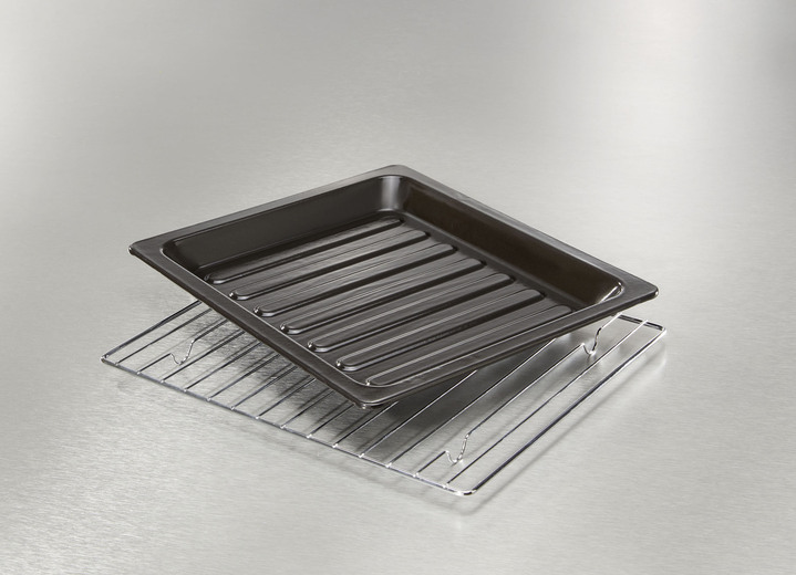 Kochen & Grillen - Carrera Backofen mit 25-Liter-Garraum, in Farbe SCHWARZ-SILBER Ansicht 2