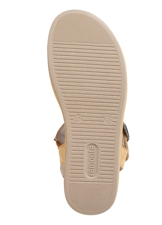 Sandaletten & Pantoletten - Sandale aus Samtveloursleder, in Größe 036 bis 042, in Farbe HELLBLAU Ansicht 11