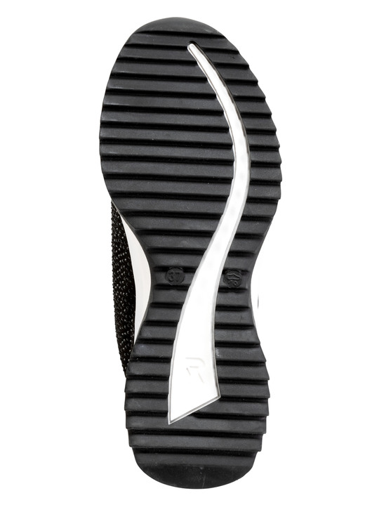 Rieker - Rieker Sneaker mit Glitzersteinchen, in Größe 036 bis 042, in Farbe SCHWARZ Ansicht 3
