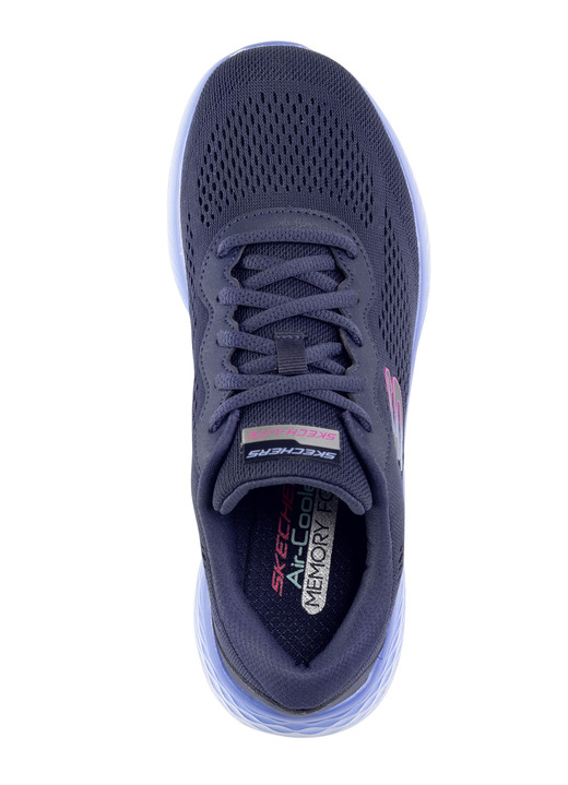 Slipper & Schnürschuhe - SKECHERS, sportliche Damen-Sneaker, aus Meshmaterial Ansicht 2 Slipper & Schnürschuhe - SKECHERS, sportliche Damen-Sneaker, aus Meshmaterial, in Größe 036 bis 041, in Farbe DUNKELBLAU Ansicht 2