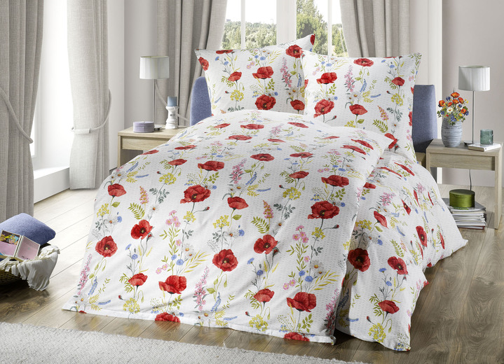 Irisette - Bettwäsche-Garnitur, in Größe 112 (80/80 cm + 135/200 cm) bis 115 (80/80 cm + 155/220 cm), in Farbe GOLD Ansicht 2