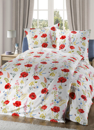 Irisette - Bettwäsche-Garnitur, in Größe 112 (80/80 cm + 135/200 cm) bis 115 (80/80 cm + 155/220 cm), in Farbe GOLD