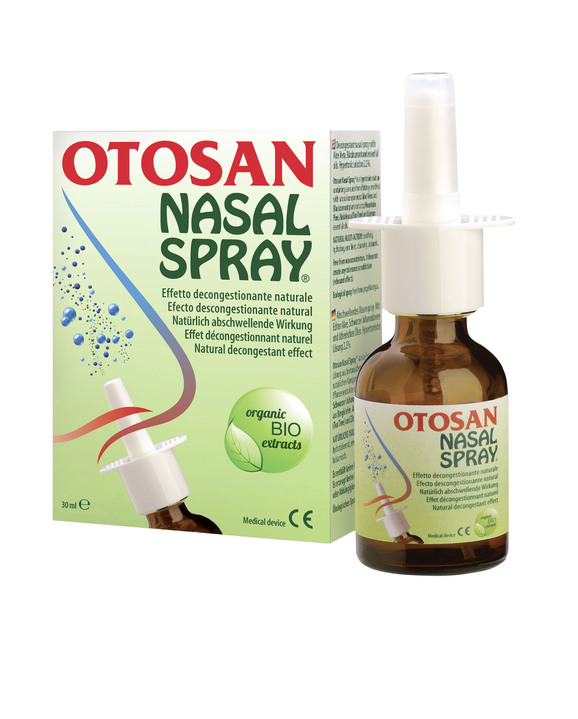- Nasenspray aus Pflanzenextrakten, in Farbe TRANSPARENT