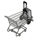 Einkaufstrolleys - Leichter und leiser Einkaufsroller Royal Shopper – Farbe BLAU – Ansicht 4 Einkaufstrolleys - Leichter und leiser Einkaufsroller Royal Shopper, in Farbe BLAU – Farbe BLAU – Ansicht 4
