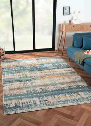 Robuster Teppich im modernen Used-Look