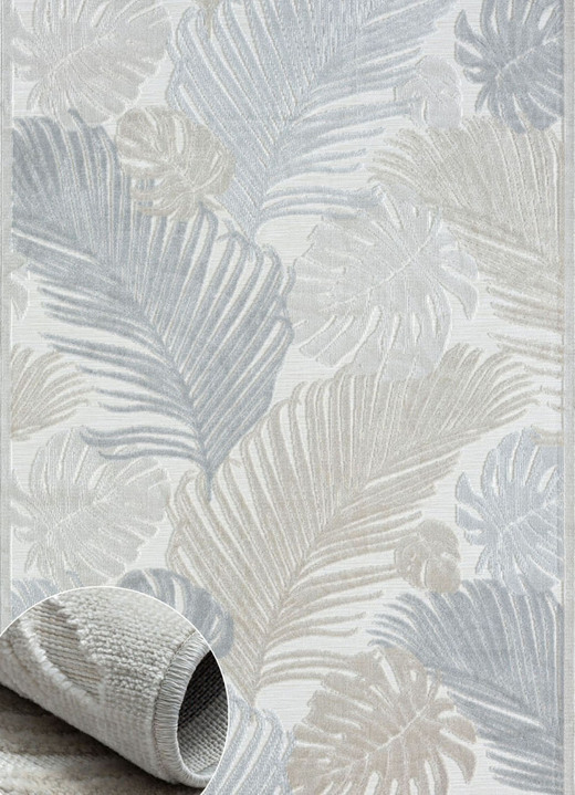 Terrassenboden - Stilvolle Brücken und Teppiche für den Innen- und Außenbereich, in Größe 113 (Brücke, 80x150 cm) bis 249 (Teppich, 160x230 cm), in Farbe CREME Ansicht 6