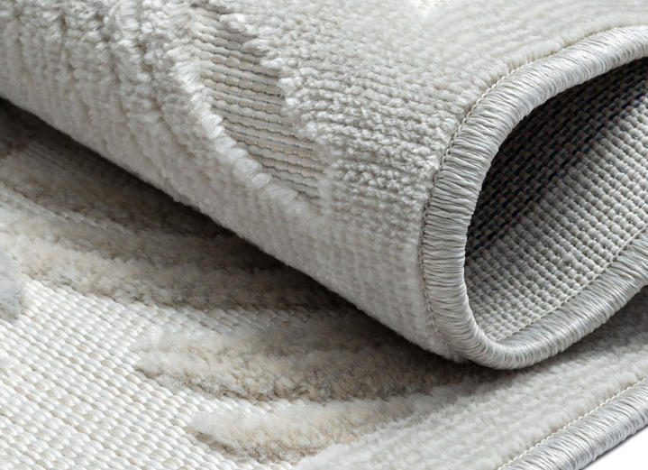 Terrassenboden - Stilvolle Brücken und Teppiche für den Innen- und Außenbereich, in Größe 113 (Brücke, 80x150 cm) bis 249 (Teppich, 160x230 cm), in Farbe CREME Ansicht 4