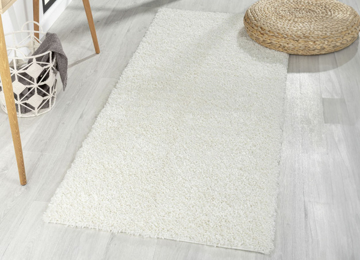 Modern - Traumhaft flauschige Brücken und Teppiche in Shaggy-Qualität, in Größe 111 (Brücke 60x90 cm) bis 304 (Teppich rund ø 150 cm), in Farbe GOLD Ansicht 41