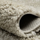 Modern - Traumhaft flauschige Brücken und Teppiche in Shaggy-Qualität, in Größe 111 (Brücke 60x90 cm) bis 304 (Teppich rund ø 150 cm), in Farbe DUNKELGRAU – Farbe BEIGE – Ansicht 2