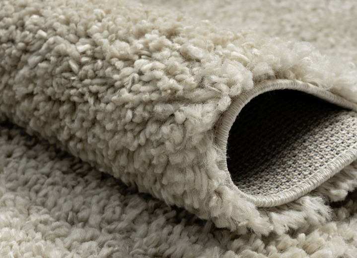 Modern - Traumhaft flauschige Brücken und Teppiche in Shaggy-Qualität, in Größe 111 (Brücke 60x90 cm) bis 304 (Teppich rund ø 150 cm), in Farbe DUNKELGRAU Ansicht 8