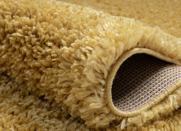 Modern - Traumhaft flauschige Brücken und Teppiche in Shaggy-Qualität, in Größe 111 (Brücke 60x90 cm) bis 304 (Teppich rund ø 150 cm), in Farbe DUNKELGRAU Ansicht 10