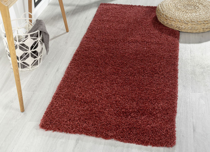 Modern - Traumhaft flauschige Brücken und Teppiche in Shaggy-Qualität, in Größe 111 (Brücke 60x90 cm) bis 304 (Teppich rund ø 150 cm), in Farbe GRAU Ansicht 35