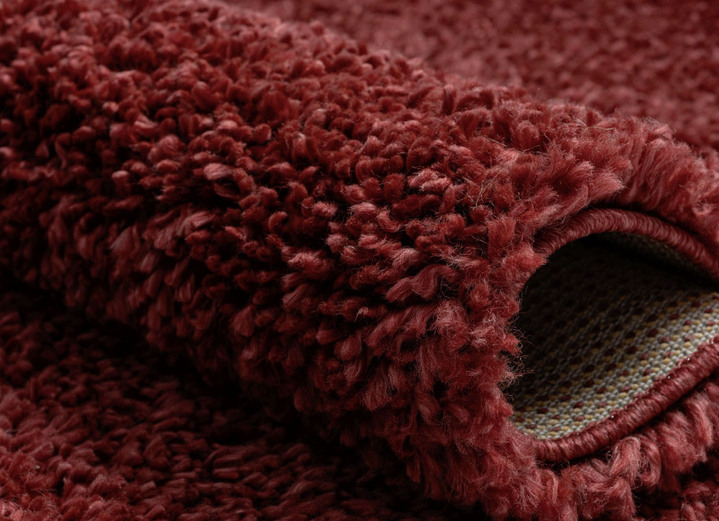 Modern - Traumhaft flauschige Brücken und Teppiche in Shaggy-Qualität, in Größe 111 (Brücke 60x90 cm) bis 304 (Teppich rund ø 150 cm), in Farbe DUNKELGRAU Ansicht 12