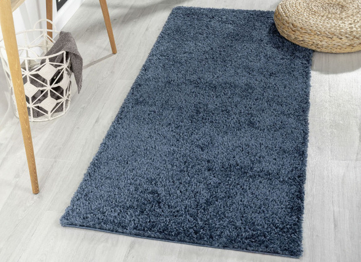 Modern - Traumhaft flauschige Brücken und Teppiche in Shaggy-Qualität, in Größe 111 (Brücke 60x90 cm) bis 304 (Teppich rund ø 150 cm), in Farbe GOLD Ansicht 26