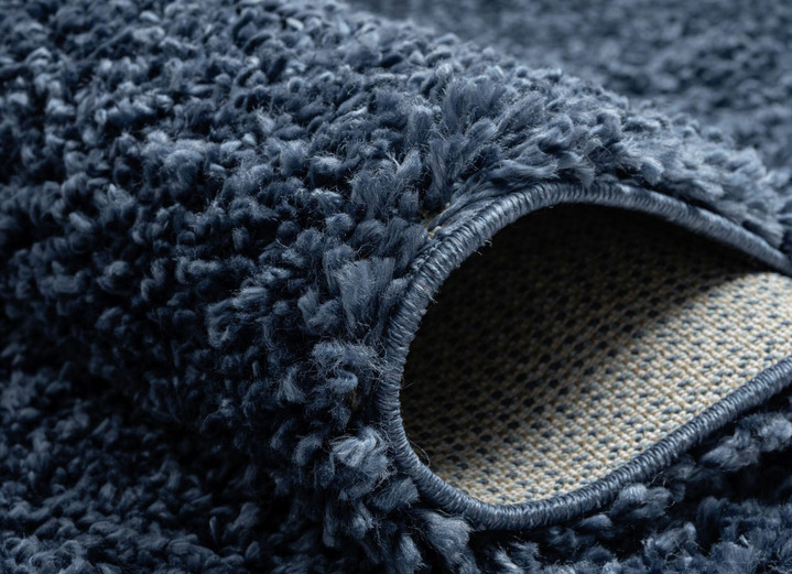 Modern - Traumhaft flauschige Brücken und Teppiche in Shaggy-Qualität, in Größe 111 (Brücke 60x90 cm) bis 304 (Teppich rund ø 150 cm), in Farbe GRAU Ansicht 18