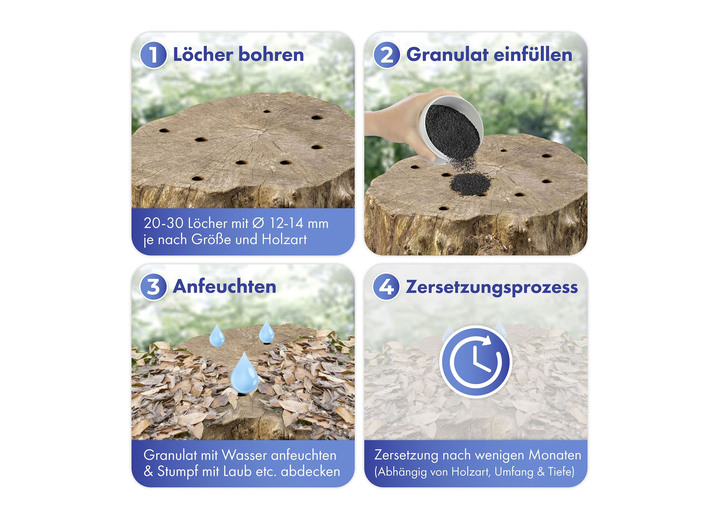 Gartenpflege - Wurzelweg-Granulat von Maximex Ansicht 4 Gartenpflege - Wurzelweg-Granulat von Maximex, in Farbe , in Ausführung Inhalt 500 g Ansicht 4