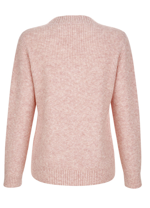 SALE % - Pullover aus Effektgarn, in Größe 038 bis 052, in Farbe ROSÉ Ansicht 4