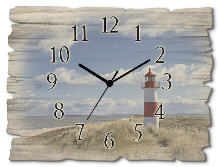 Uhren - Wanduhr Quarzuhrwerk, in Farbe BUNT, in Ausführung Mit Quarzuhrwerk Ansicht 2