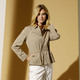 Blazer - Blazer mit Umlegekragen – Farbe BEIGE – Ansicht 2 Blazer - Blazer mit Umlegekragen, in Größe 038 bis 052, in Farbe BEIGE – Farbe BEIGE – Ansicht 2