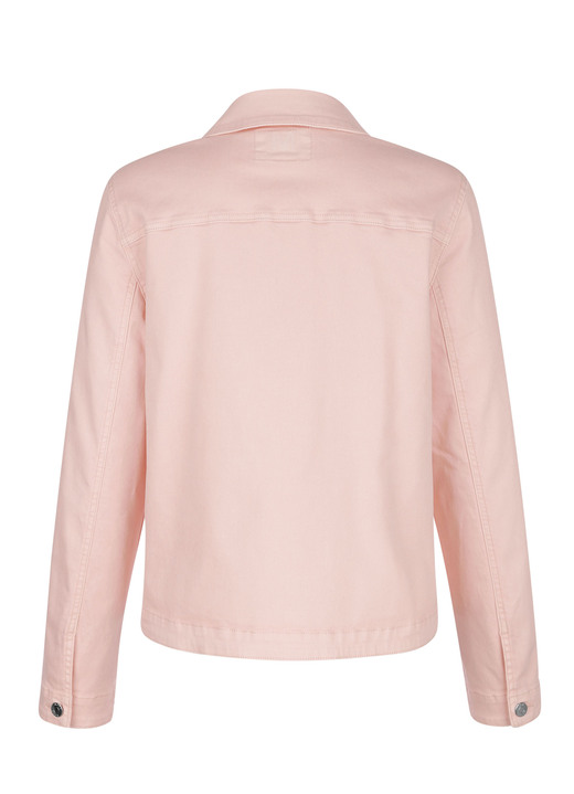 Kurz - Jeansjacke mit stiltypischen Nähten Ansicht 6 Kurz - Jeansjacke mit stiltypischen Nähten, in Größe 038 bis 052, in Farbe APRICOT Ansicht 6