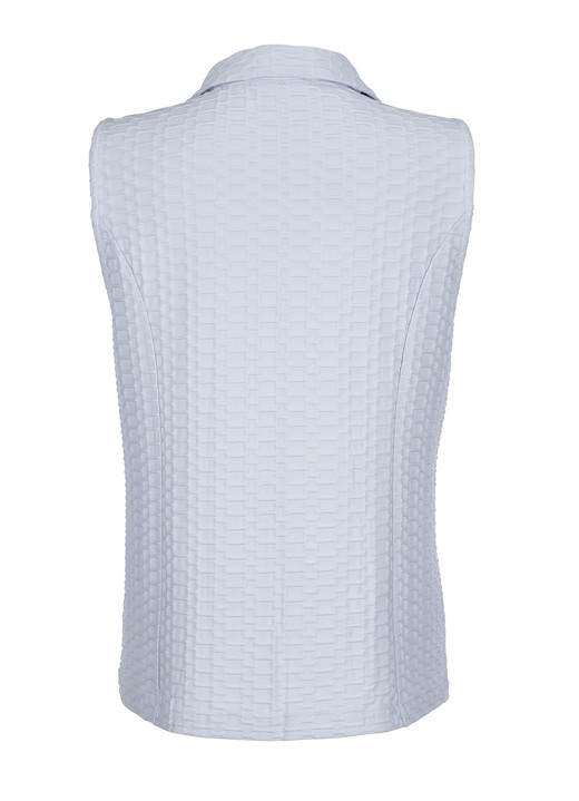 Shirts - Shirtweste mit Stehkragen Ansicht 6 Shirts - Shirtweste mit Stehkragen, in Farbe HELLBLAU Ansicht 6