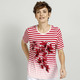 Shirts - Shirt mit platziertem Druckmotiv – Farbe ROT-SCHWARZ-WEISS – Ansicht 1 Shirts - Shirt mit platziertem Druckmotiv, in Größe 038 bis 052, in Farbe ROT-SCHWARZ-WEISS – Farbe ROT-SCHWARZ-WEISS – Ansicht 1