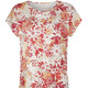 Kurzarm - Shirt mit farbenfrohem Mustermix – Farbe ROT-ECRU – Ansicht 4 Kurzarm - Shirt mit farbenfrohem Mustermix, in Größe 038 bis 050, in Farbe ROT-ECRU – Farbe ROT-ECRU – Ansicht 4