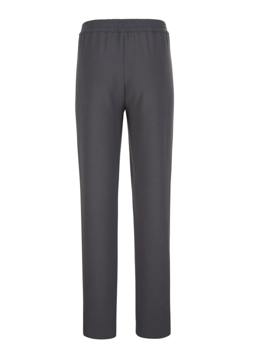 Hosen - Hose im Joggpant-Style, in Größe 019 bis 052, in Farbe DUNKELGRAU Ansicht 2