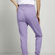 Hosen - Hose im Joggpant-Style, in Größe 038 bis 050, in Farbe LILA-WEISS – Farbe LILA-WEISS – Ansicht 5
