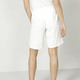 Hosen - Bermudas mit Teildehnbund – Farbe ECRU – Ansicht 2 Hosen - Bermudas mit Teildehnbund, in Größe 038 bis 052, in Farbe ECRU – Farbe ECRU – Ansicht 2