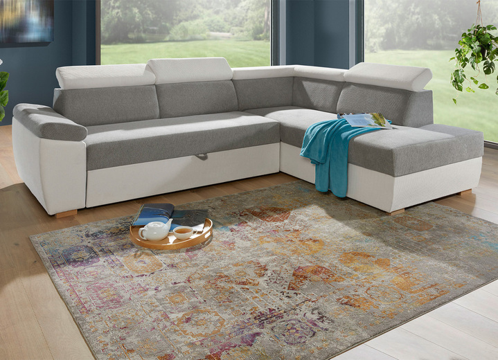 Polsterecken - Polsterecke mit Bettfunktion, in Farbe ANTHRAZIT-GRAU Ansicht 13