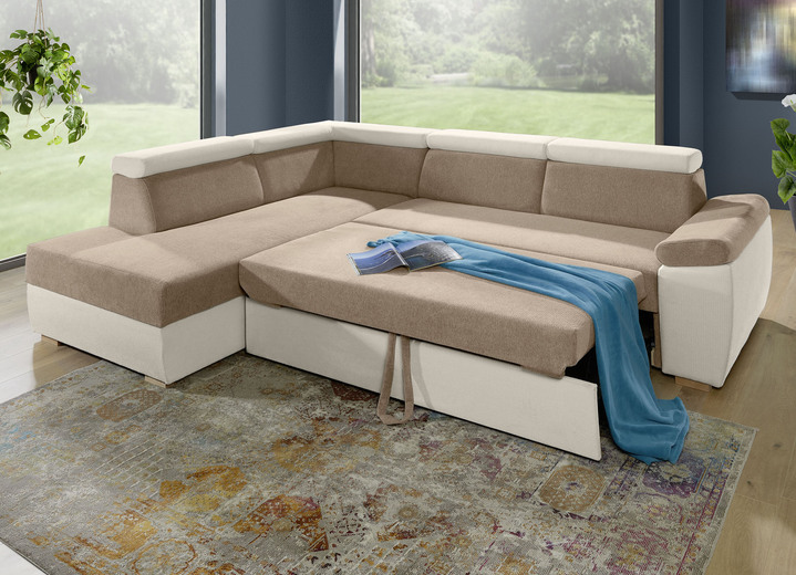 Polsterecken - Polsterecke mit Bettfunktion, in Farbe ANTHRAZIT-GRAU Ansicht 6