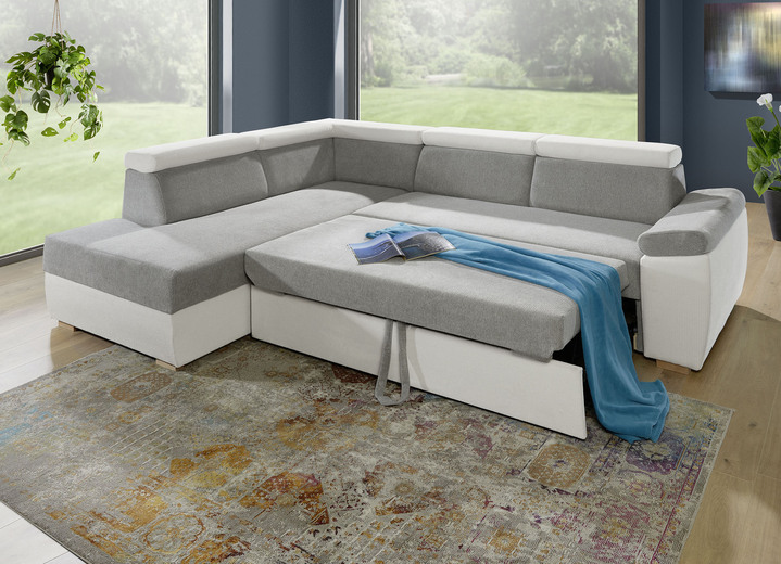 Polsterecken - Polsterecke mit Bettfunktion, in Farbe ANTHRAZIT-GRAU Ansicht 9