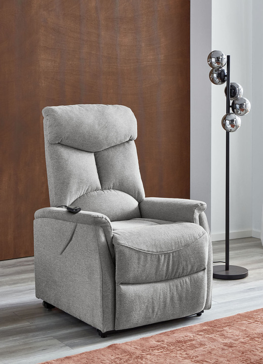 TV-Sessel / Relax-Sessel - TV-Sessel mit Motor und Aufstehhilfe, in Farbe GRAU Ansicht 1