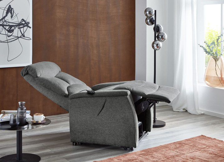 TV-Sessel / Relax-Sessel - TV-Sessel mit Motor und Aufstehhilfe, in Farbe ANTHRAZIT Ansicht 4