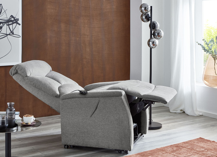 TV-Sessel / Relax-Sessel - TV-Sessel mit Motor und Aufstehhilfe, in Farbe GRAU Ansicht 4