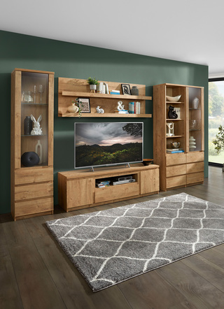 Wohnwand in modernem Design