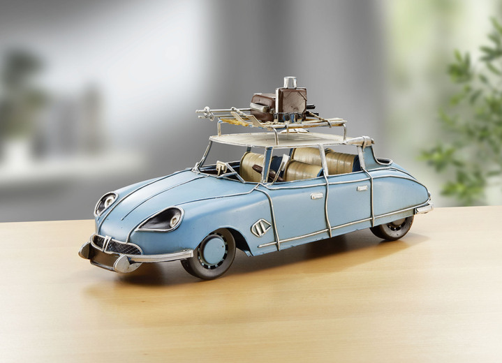 Sammlermodelle - Citroen DS 19, in Farbe BLAU Ansicht 1