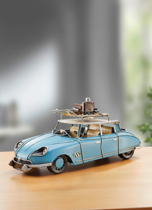 Sammlermodelle - Citroen DS 19, in Farbe BLAU Ansicht 2