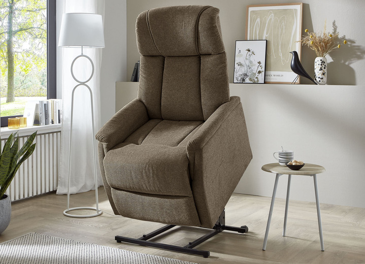 TV-Sessel / Relax-Sessel - Erstklassiker TV-Sessel mit Motor und Aufstehhilfe, in Farbe GRAU Ansicht 5