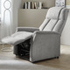 TV-Sessel / Relax-Sessel - Erstklassiker TV-Sessel mit Motor und Aufstehhilfe, in Farbe GRAU – Farbe GRAU – Ansicht 3