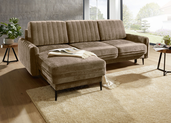 Polsterecken - Polsterecke mit Bettfunktion und Bettkasten, in Farbe TERRA Ansicht 10