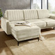 Polsterecken - Polsterecke mit Bettfunktion und Bettkasten, in Farbe TERRA – Farbe CREME – Ansicht 3