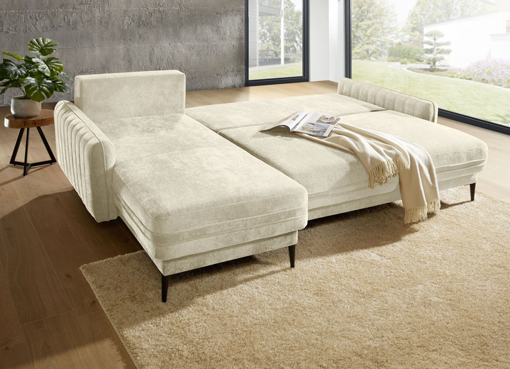 Polsterecken - Polsterecke mit Bettfunktion und Bettkasten, in Farbe TERRA Ansicht 13