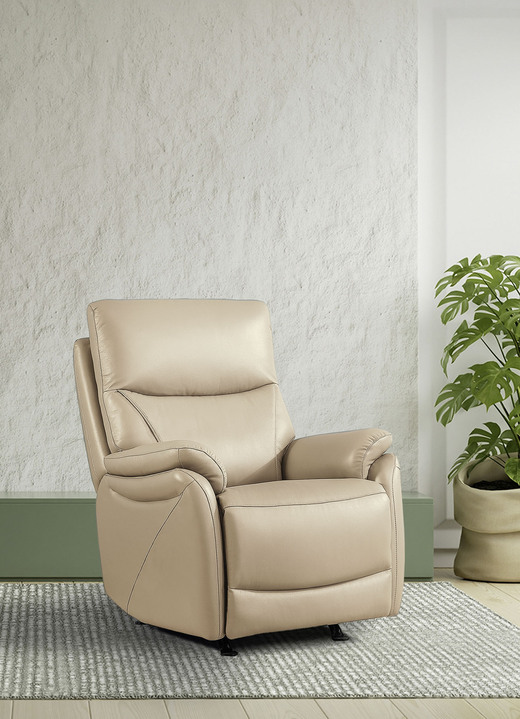 TV-Sessel / Relax-Sessel - TV-Sessel mit XXL-Sitzkomfort und Aufstehhilfe, in Farbe BEIGE Ansicht 1