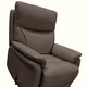 TV-Sessel / Relax-Sessel - XXL Leder-Sessel mit Aufstehhilfe, in Farbe BRAUN