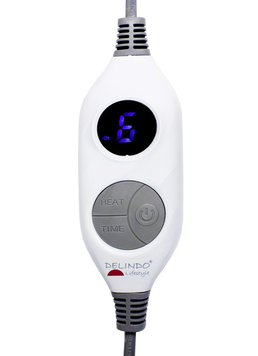 Decken - XXL-Heizdecke in Lammfell-Optik, in Farbe BEIGE Ansicht 3