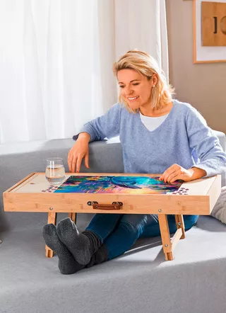 Spiel- und Puzzletisch für Puzzles mit bis zu 500 Teilen