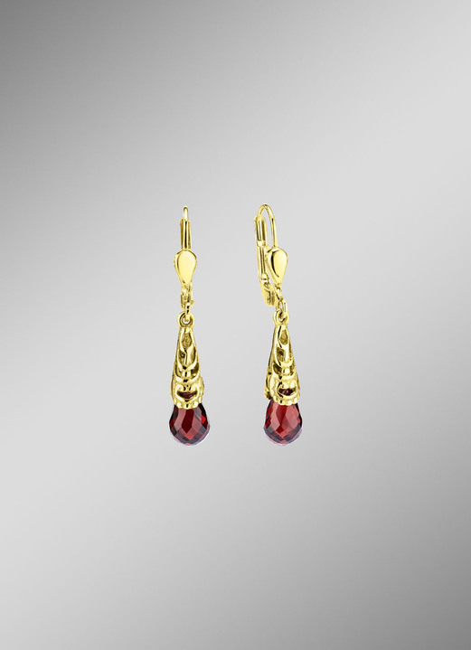Ohrschmuck - Filigrane, tropfenförmige Ohrringe , in Farbe  Ansicht 1